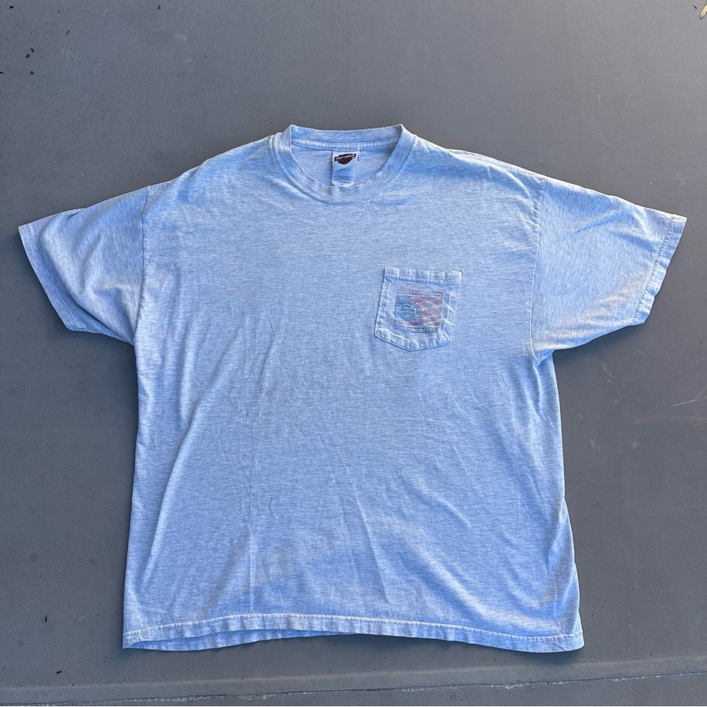 Harley-Davidson Grey Short Sleeve Tee